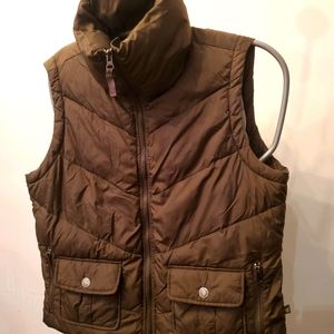 JACOB CONNEXION olive puffer vest
